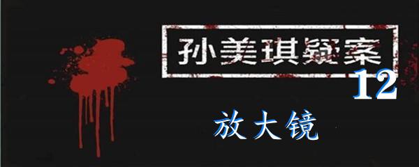 孙美琪疑案12五级线索放大镜位置-孙美琪疑案12五级线索放大镜在哪