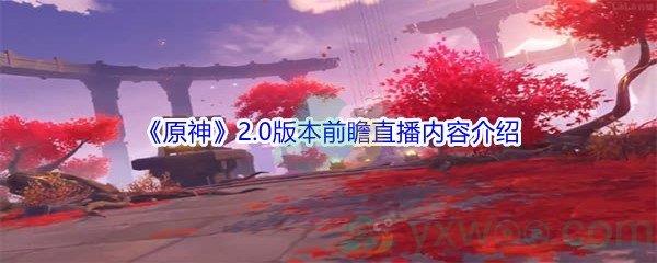 原神2.0版本前瞻直播都有哪些内容-原神2.0版本前瞻直播内容介绍