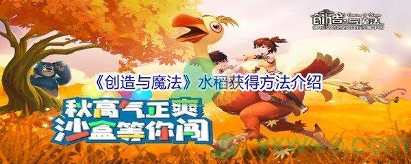 创造与魔法水稻怎么才能获得呢-创造与魔法水稻获得方法介绍