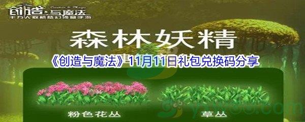 2021创造与魔法11月11日礼包兑换码是什么-2021创造与魔法11月11日礼包兑换码分享