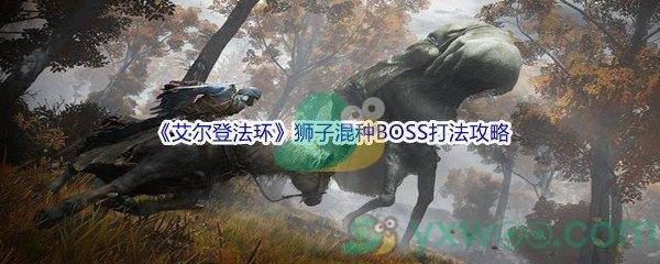 艾尔登法环狮子混种BOSS怎么打呢-艾尔登法环狮子混种BOSS打法攻略