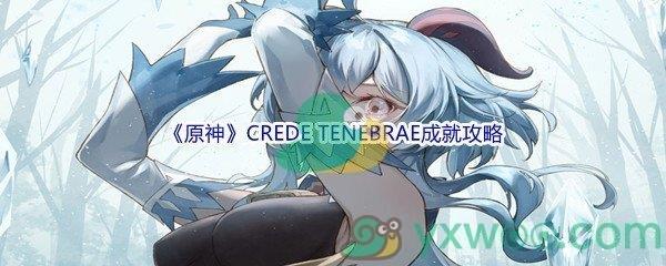 原神CREDE TENEBRAE成就怎么才能完成呢-原神CREDE TENEBRAE成就完成攻略