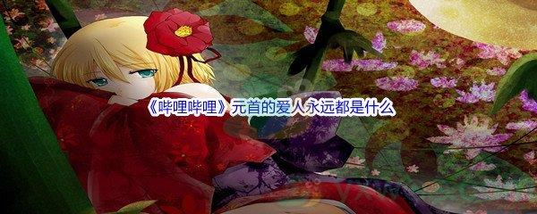 哔哩哔哩元首的爱人永远都是什么呢-哔哩哔哩b站硬核会员答案分享