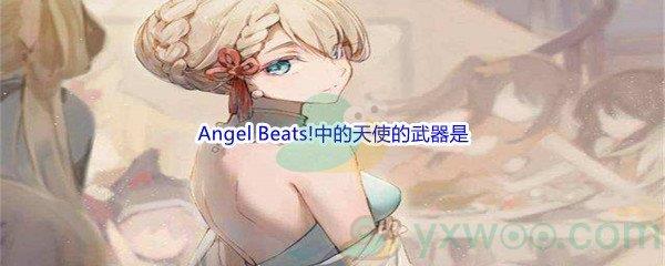 哔哩哔哩Angel Beats!中的天使的武器是什么呢-哔哩哔哩b站硬核会员答案分享