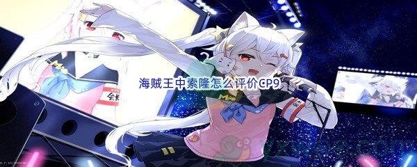 哔哩哔哩海贼王中索隆怎么评价CP9呢-哔哩哔哩b站硬核会员答案分享