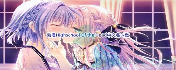 哔哩哔哩动漫Highschool Of the Dead,一般中文名叫做什么呢-哔哩哔哩b站硬核会员答案分享