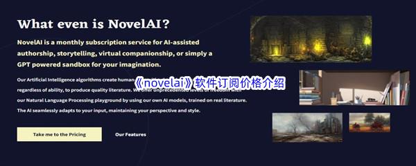 novelai软件多少钱呢-novela软件订阅价格介绍