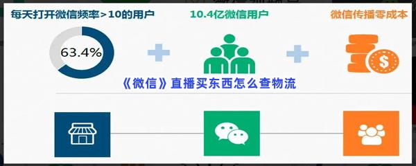 微信直播买东西怎么查物流-微信直播买东西查物流的流程是什么